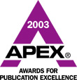 Apex 2003 Award Winner